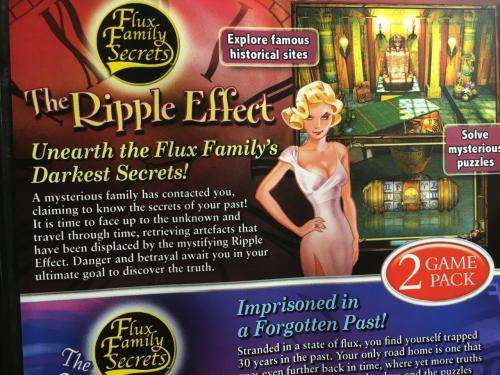 PC - The Hidden Mystery Collectives - Flux Family Secrets 1 & 2 Ripple Effect R - Hidden Object Game