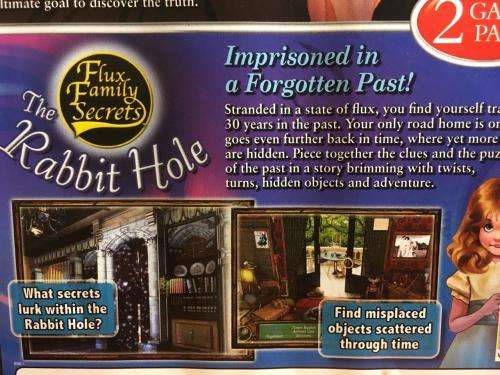 PC - The Hidden Mystery Collectives - Flux Family Secrets 1 & 2 Ripple Effect R - Hidden Object Game