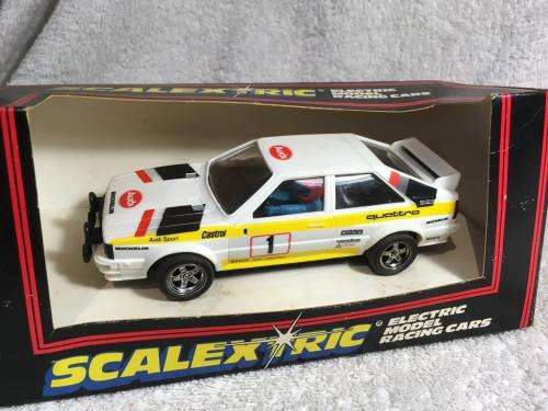 Scalextric - Audi Quattro C.349 Circa 1987-89 Made in Great Britain Boxed