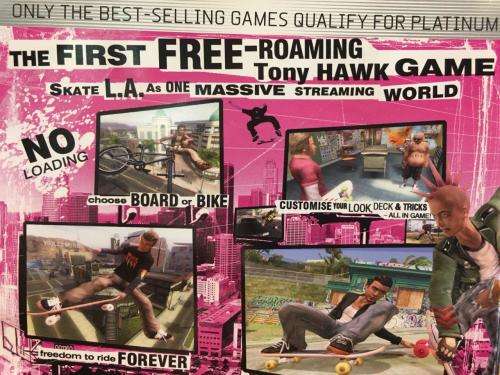 PS2 - Tony Hawk's - American Wasteland - Platinum