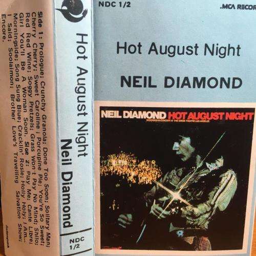 Cassette - Neil Diamond - Hot August Night