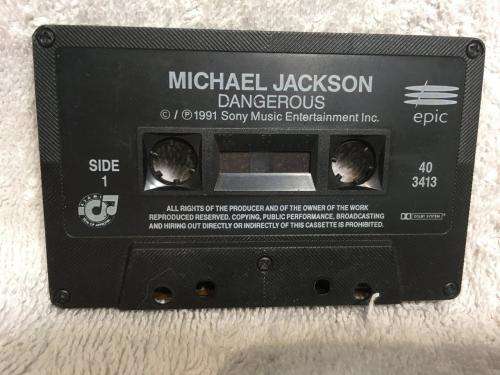 Cassette - Michael Jackson - Dangerous (Cassette & Case No Inlay)