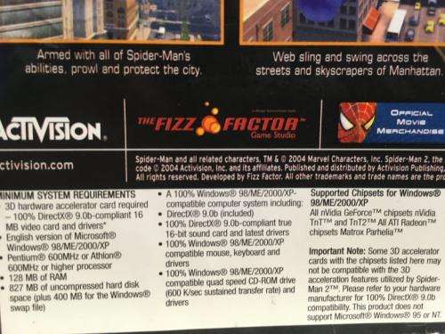 PC - Spider-Man 2 The Game