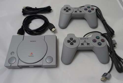 Playstation 1 Classic Boxed 20 Games (New Never Used) 2 Controllers HDMI Cable