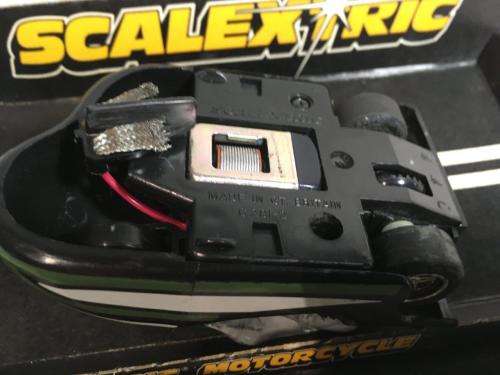 Scalextric - C.282 Green Motorcyle Combination Circa 1980 - 1982  (Boxed)