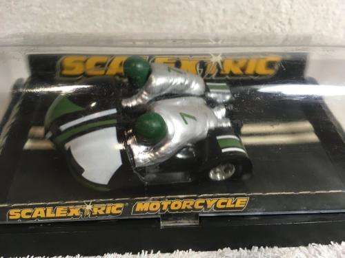 Scalextric - C.282 Green Motorcyle Combination Circa 1980 - 1982  (Boxed)