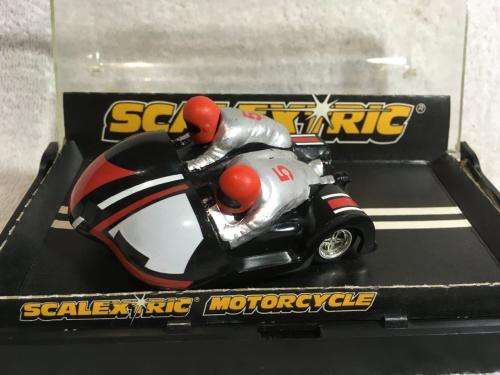 Scalextric - C.281 Red Motorcyle Combination Circa 1980 - 1982  (Boxed)