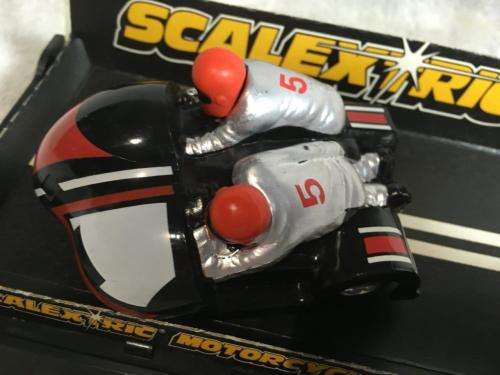 Scalextric - C.281 Red Motorcyle Combination Circa 1980 - 1982  (Boxed)