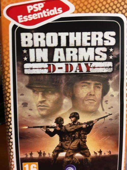 PSP - Brothers in Arms D-Day -  PSP Essentials