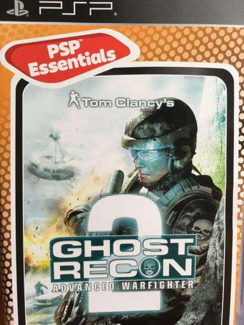 PSP - Tom Clancy`s Ghost Recon Advanced Warfighter 2 -  PSP Essentials