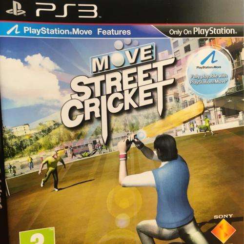 PS3 - Move Street Cricket