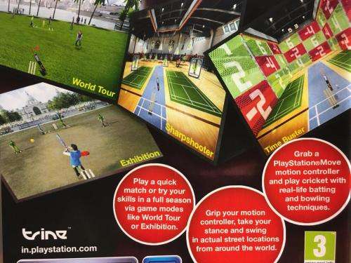 PS3 - Move Street Cricket