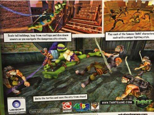 Xbox 360 - TMNT Teenage Mutant Ninja Turtles