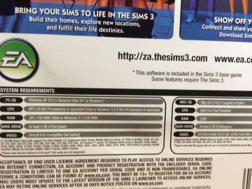 PC - The Sims 3 - Create A Sim (No Key)