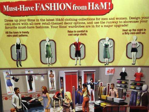 PC - The Sims 2 - H &M Fashion Stuff