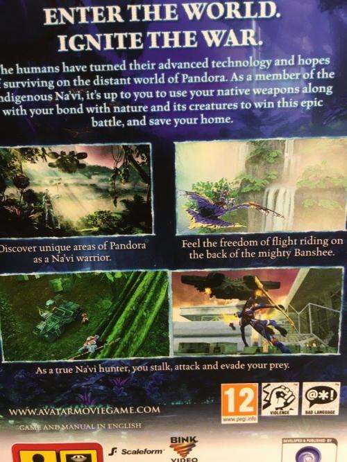 PSP - James Cameron`s Avatar The Game - PSP Essentials