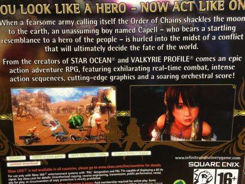 Xbox 360 - Infinite Undiscovery