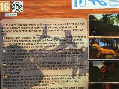 Wii - North American Hunting Extraviganza