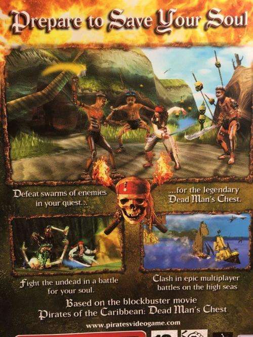 PSP - Pirates of the Caribbean - Dead Man`s Chest
