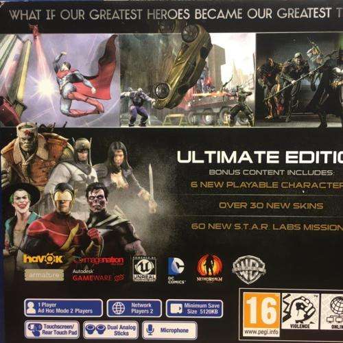 PSVITA - Injustice Gods Among Us - Ultimate Edition