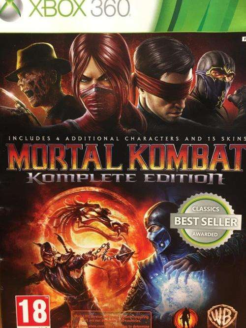 Xbox 360 - Mortal Kombat Komplete Edition