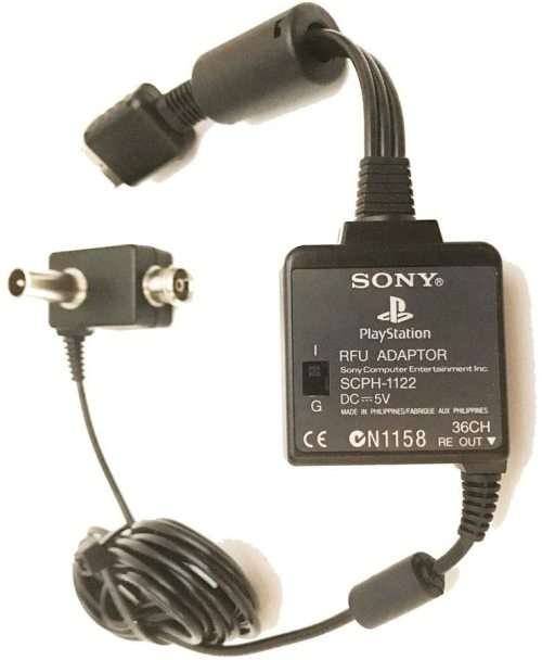 PS1 - Official Sony RFU Adaptor SCPH-1122