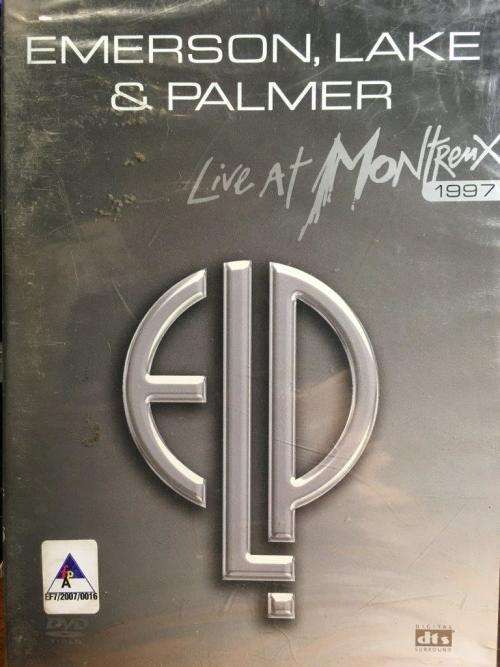 DVD - Emerson Lake & Palmer Live at Montreux 1997 (New Sealed)