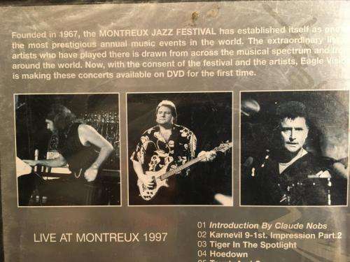 DVD - Emerson Lake & Palmer Live at Montreux 1997 (New Sealed)