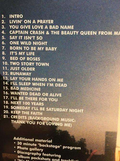 DVD - Bon Jovi - The Crush Tour