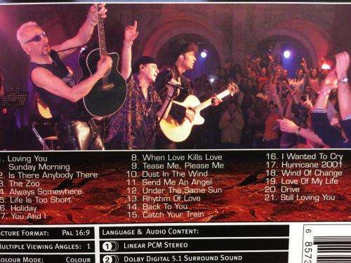 DVD - Scorpions - Acoustica