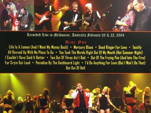 DVD - Meat Loaf - Live With the Melbourne Symphony Orchestra (2DVD)
