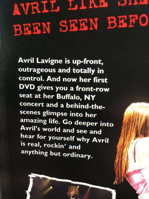DVD - Avril Lavigne My World (2DVD)