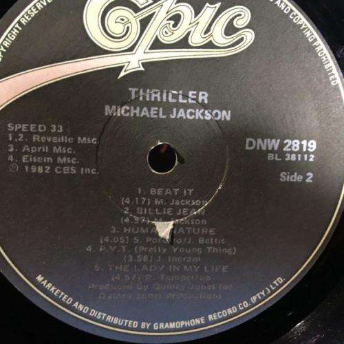 LP - Michael Jackson - Thriller