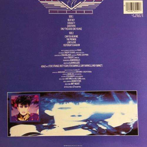LP - Visage - Beat Boy (POLH 12)