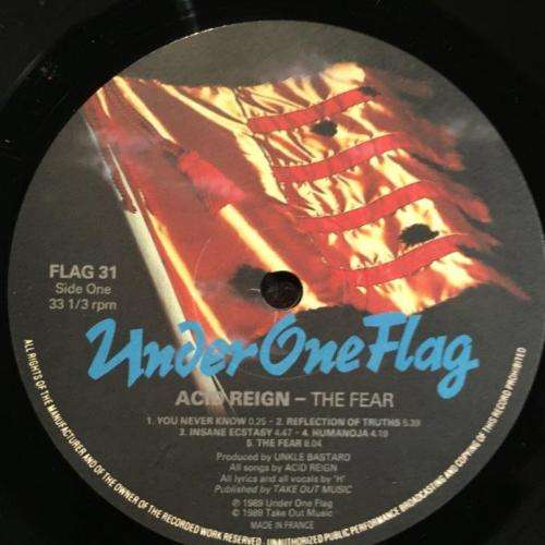 LP - Acid Reign - The Fear (FLAG 31)