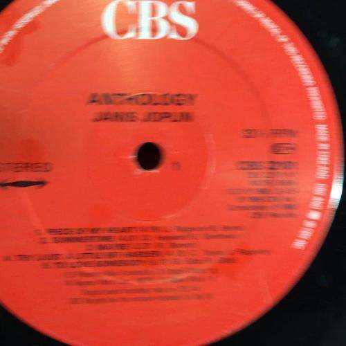 LP - Janis Joplin - Anthology (CBS22101)