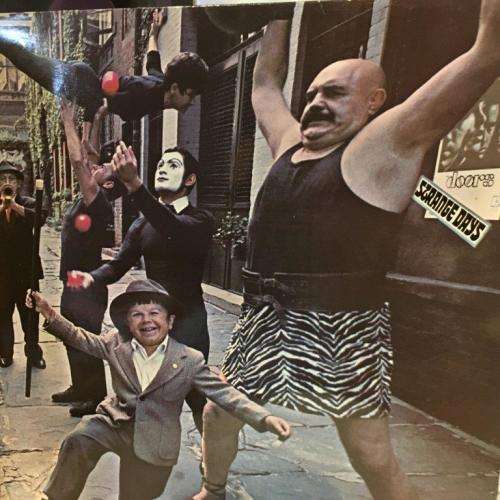 LP - The Doors - 2 Originals of (The Doors & Strange Days) (ELK 62013)