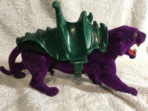 Panthor Flocked Battle Cat Masters Of The Universe +-27cm Long