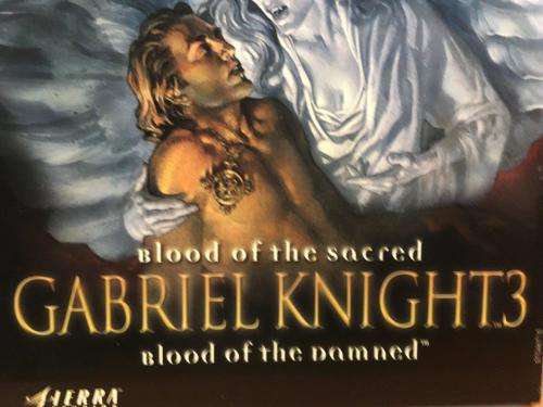 PC - Gabriel Knights 3 Blood of the Sacred Blood of the Damned (Win 95/98)