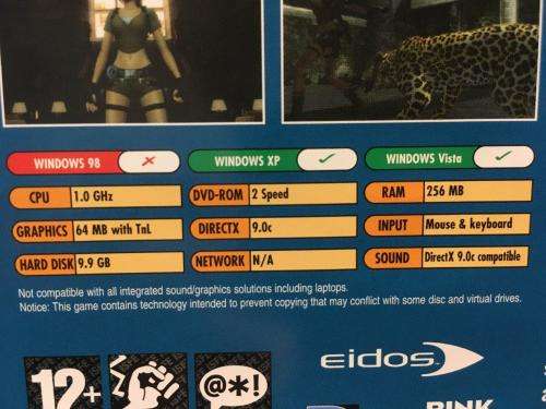 PC - Lara Croft Tomb Raider Legend