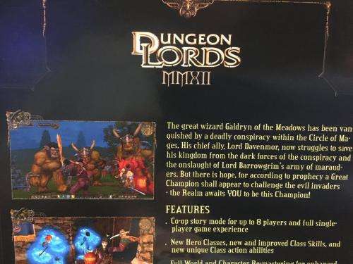 PC - Dungeon Lords MMXII