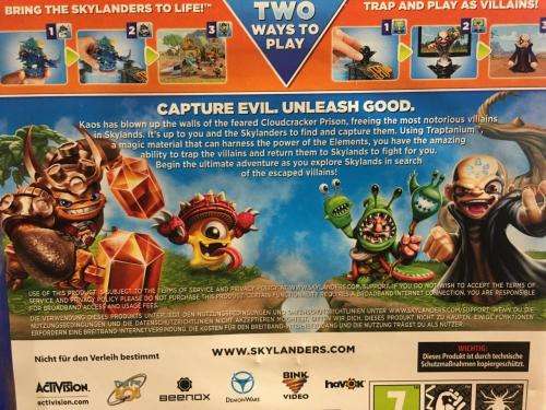 PS4 - Skylanders Trapteam