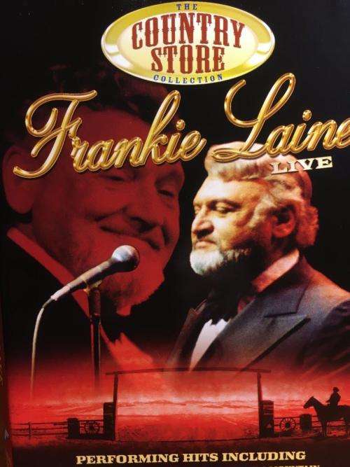 DVD - Frankie Laine - Live