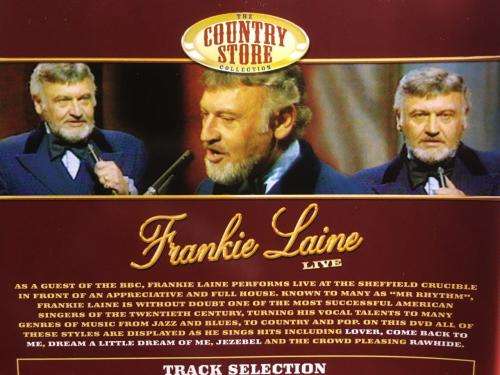 DVD - Frankie Laine - Live