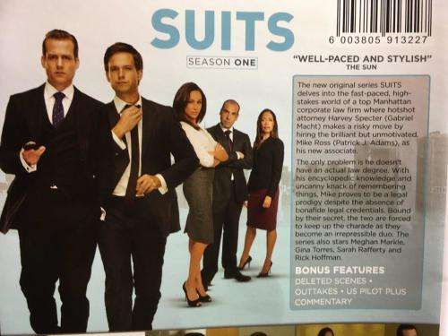 DVD - Suits Season One