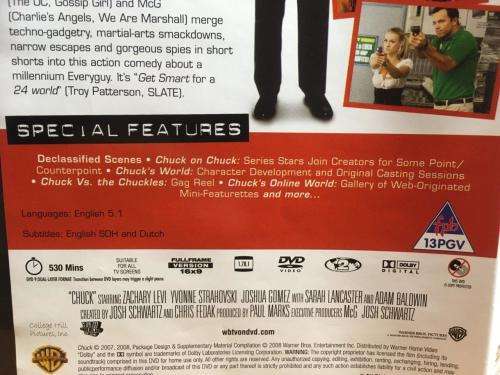 DVD - Chuck - The Complete First Season