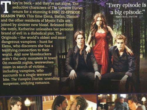 DVD - The Vampire Diaries - The Complete Second Season