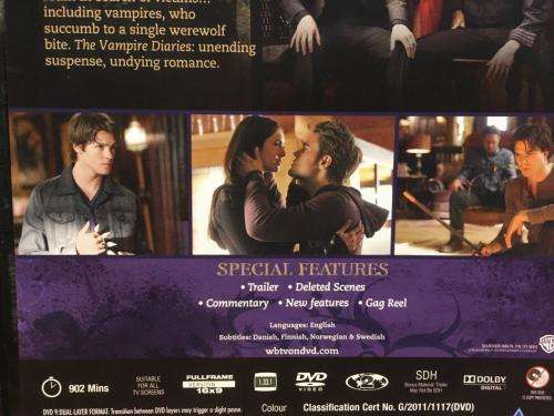 DVD - The Vampire Diaries - The Complete Second Season