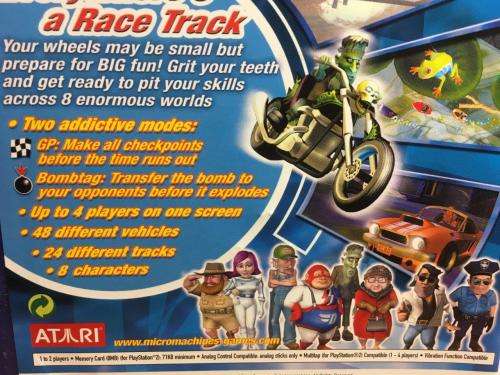 PS2 - Micro Machines