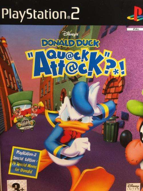 PS2 - Disney`s Donald Duck Quack Attack